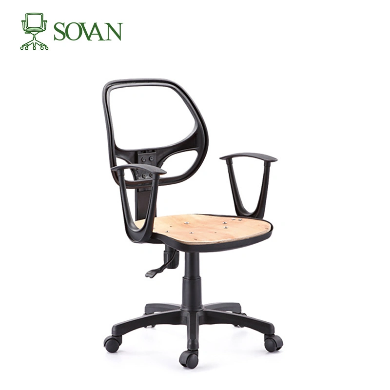 White Office Chair Frame Set Mesh Fabric Plastic Customize Manufacture Semi-Manufactured Products with Seat Plywood Meeting Room Home Relax Space