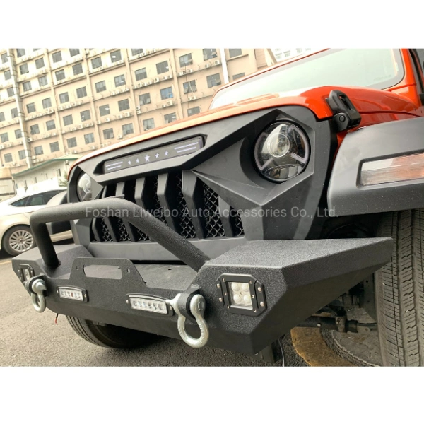 4X4 Car Accessories Steel Front Bumper Bull Bar for Jeep Wrangler