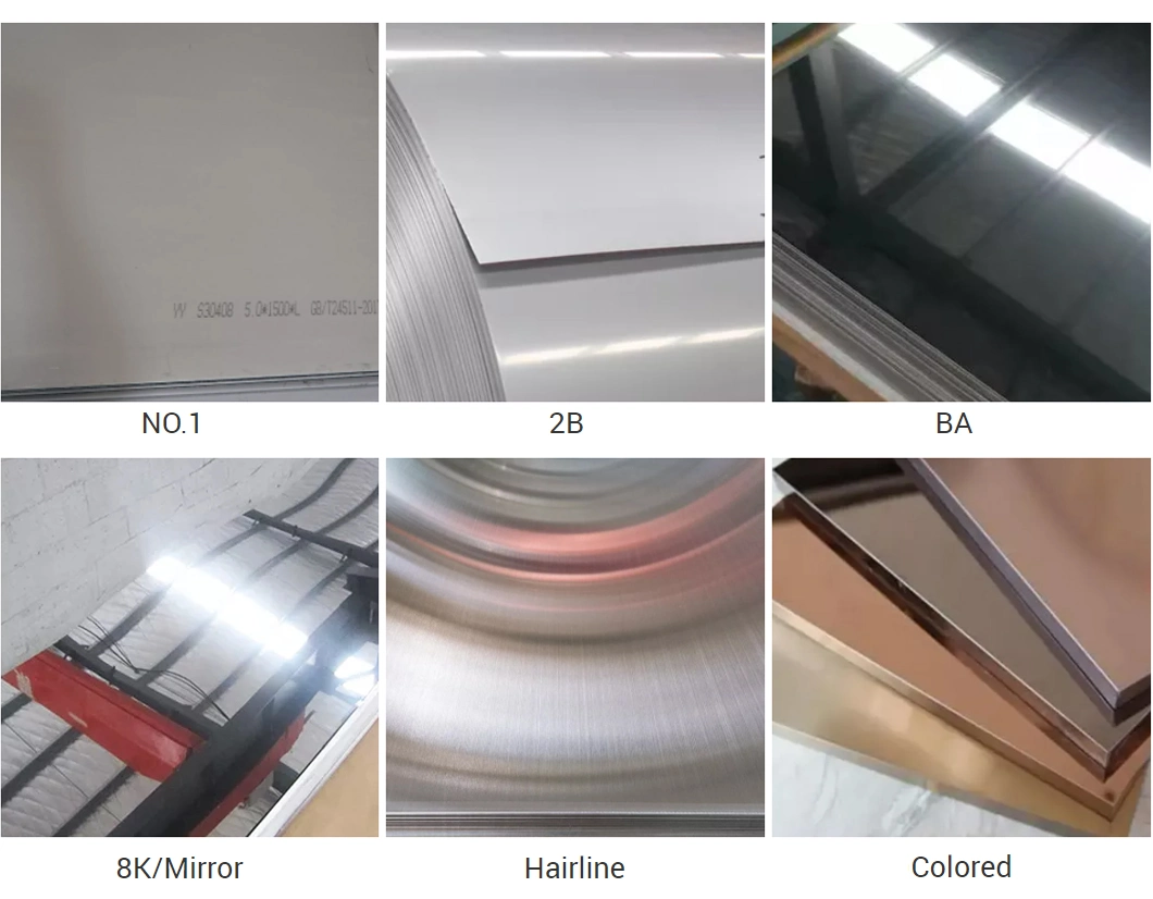 High Quality ASTM Stainless Steel Sheet 304L 304 321 316L 310S 2205 430 Stainless Steel Plate Roofing Galvanized