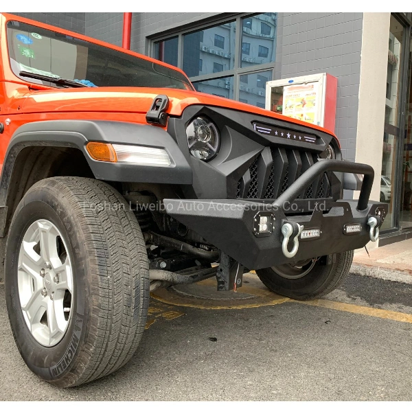 4X4 Car Accessories Steel Front Bumper Bull Bar for Jeep Wrangler