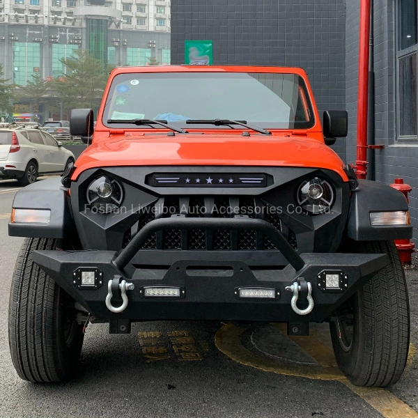 4X4 Car Accessories Steel Front Bumper Bull Bar for Jeep Wrangler