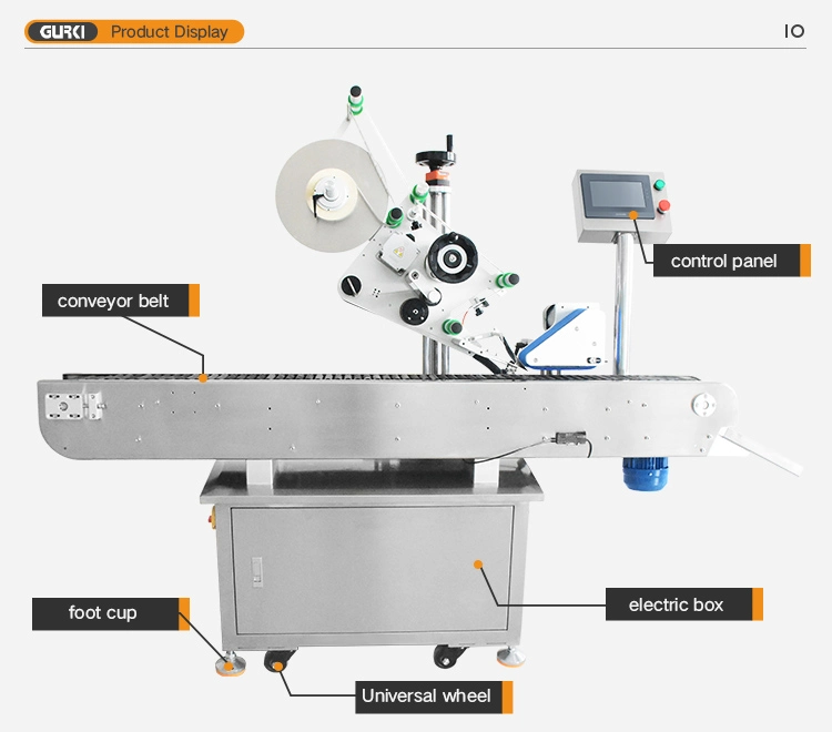 Top Quality Semi Automatic Labeling Machine for Pet Bottle Manufactured in China